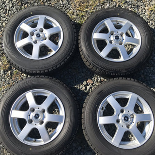 ★軽自動車用ホイール付スタッドレスタイヤ 145/80R13 VRX 2017年製