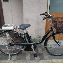 [YAMAHA] PAS Natura(パス ナチュレ)M 26吋 電動アシスト自転車 8.9Ahバッテリー+充電器+キー3本付き/ブラック