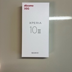 SIMロック解除済み＆そこそこ美品！「SONY Xperia 10 III SO-52B ブラック」