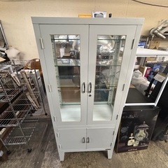 万代店　レトロ　ドクターキャビネット大豊鋼器 メディカルキャビネット ケビント　