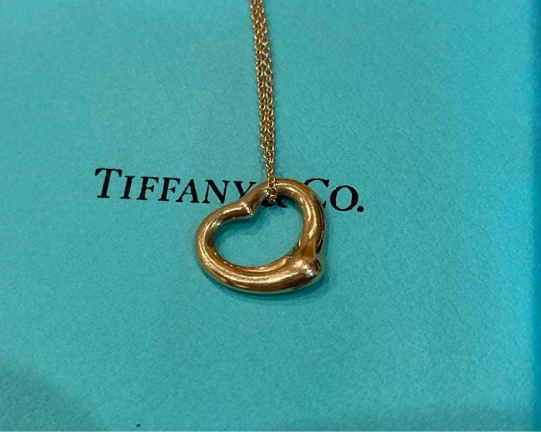 Tiffany ティファニーオープンハート  ネックレス