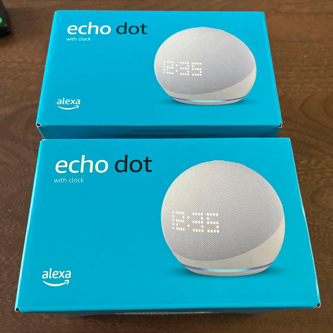 Echo Dot with clock 第5世代 2個