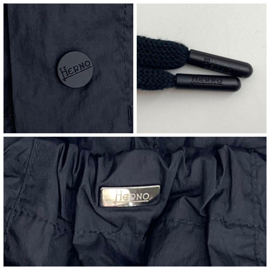美品 HERNO ヘルノ  フーデッドウルトラライト B7980