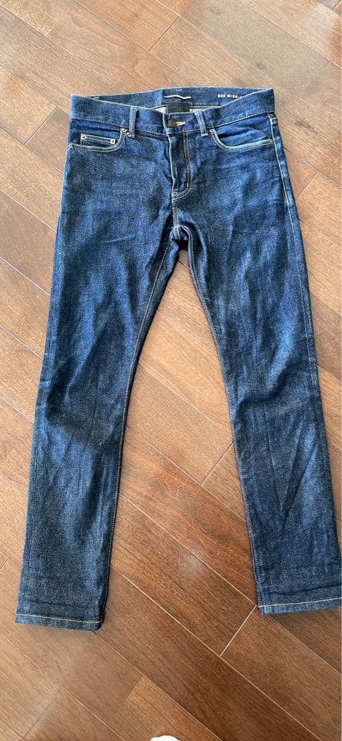 SAINT LAURENT ダークブルースリムフィットデニム