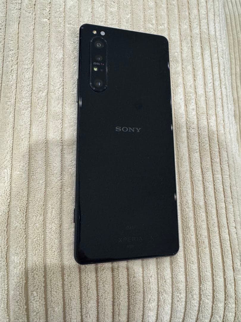 Xperia1 II SOG01 ブラック au SIMロック解除