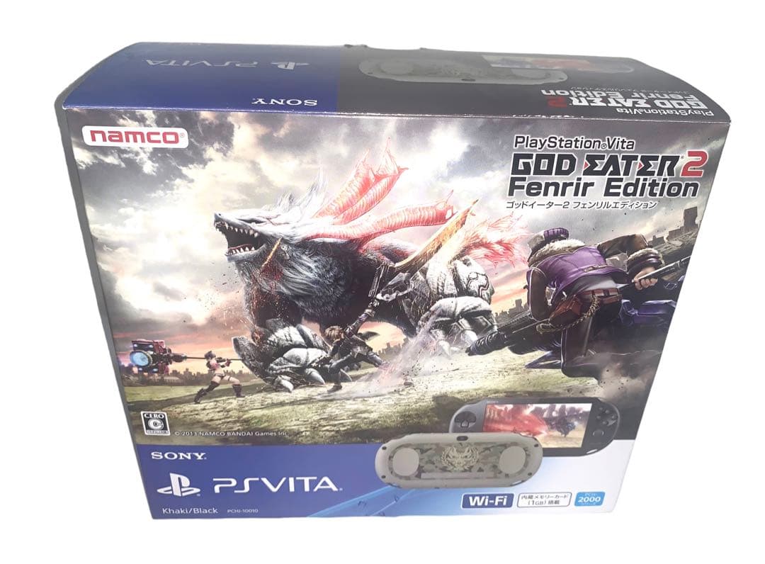 デッドストック本体未使用ps vita本体ゴッドイーター2