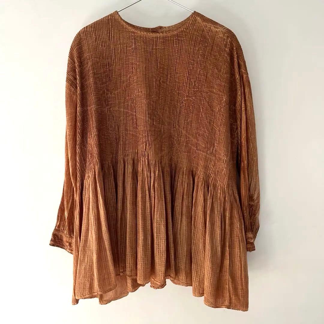 maison de soil  ピンタックプルオーバー