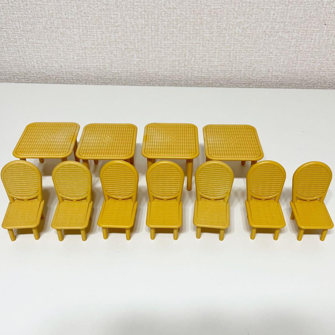 《シルバニア》青い屋根のお家 その他小物セット