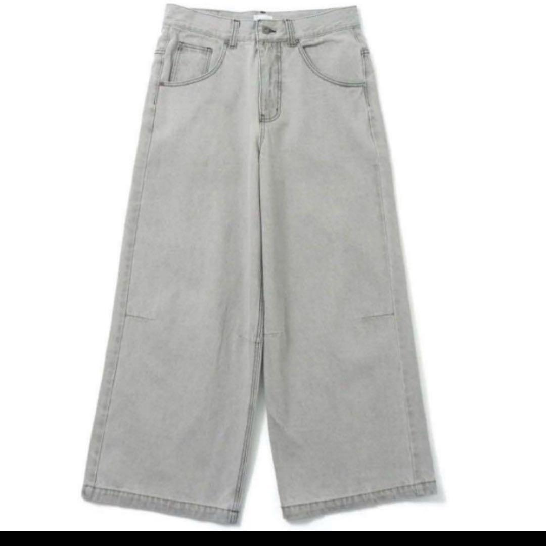 bless u デニム ワイド グレー 完売品