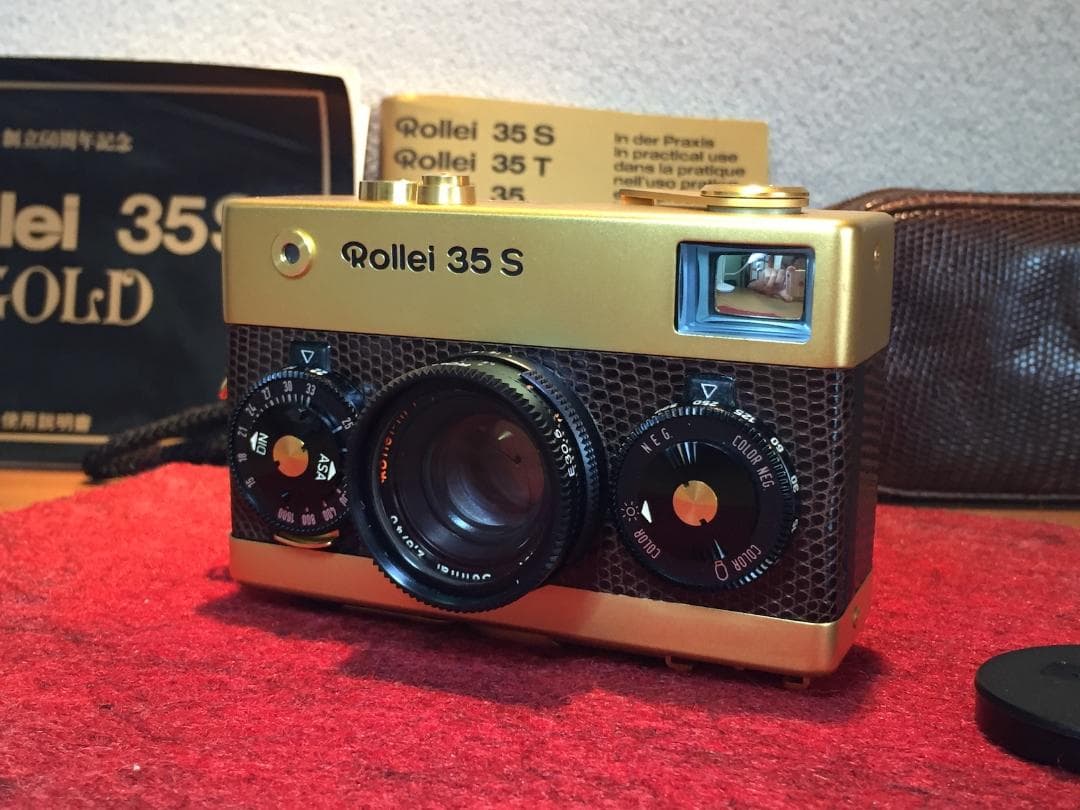 ○Rollei 35S GOLD ゴールド ローライ 1500台限定60周年記念
