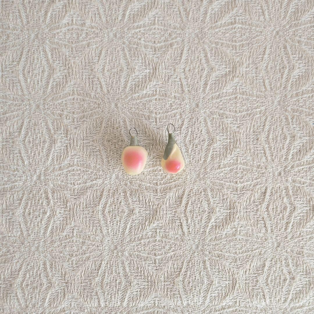 * mini ornament ❀ ラ・フランス ＆ アップル set