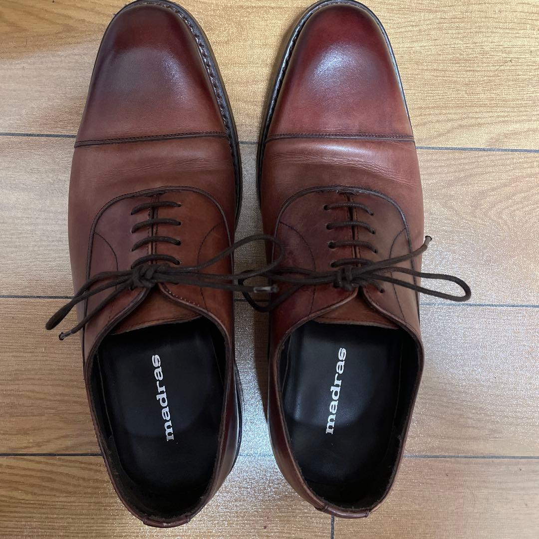 マドラス グッドイヤー スペイン製 ストレートチップ