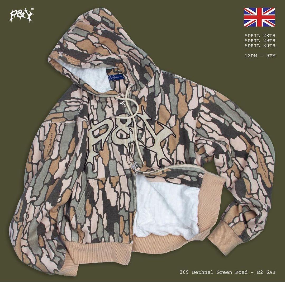 パンクアンドヨージップパーカー