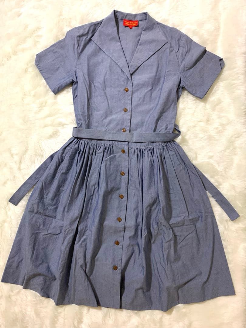 Vivienne Westwood レッドレーベル フレアシャツワンピース