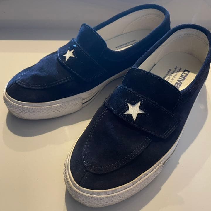 コンバースアディクトワンスターネイビー