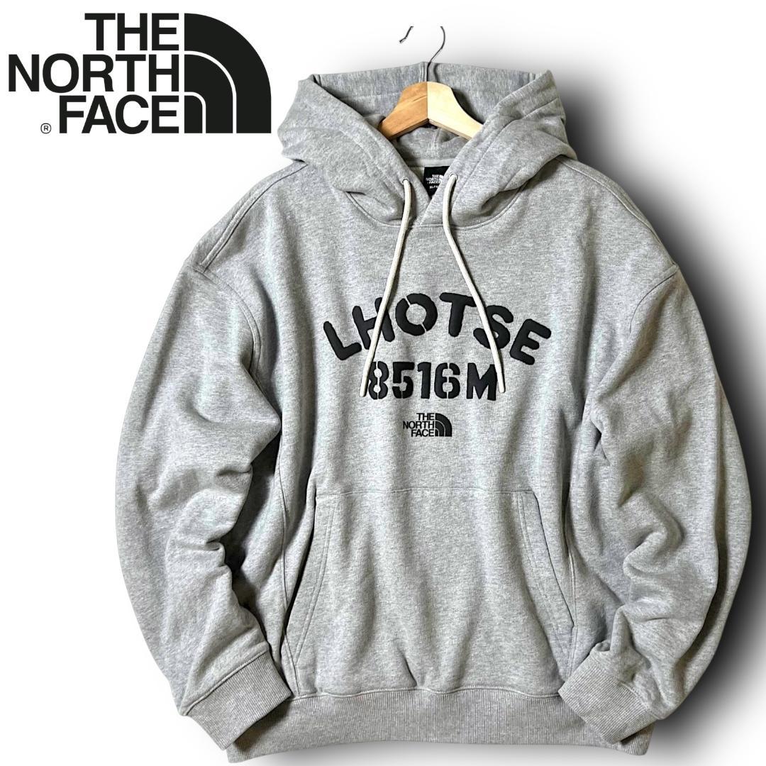 L ノースフェイス MOUNTAIN PEAK HOODIE スウェット 灰