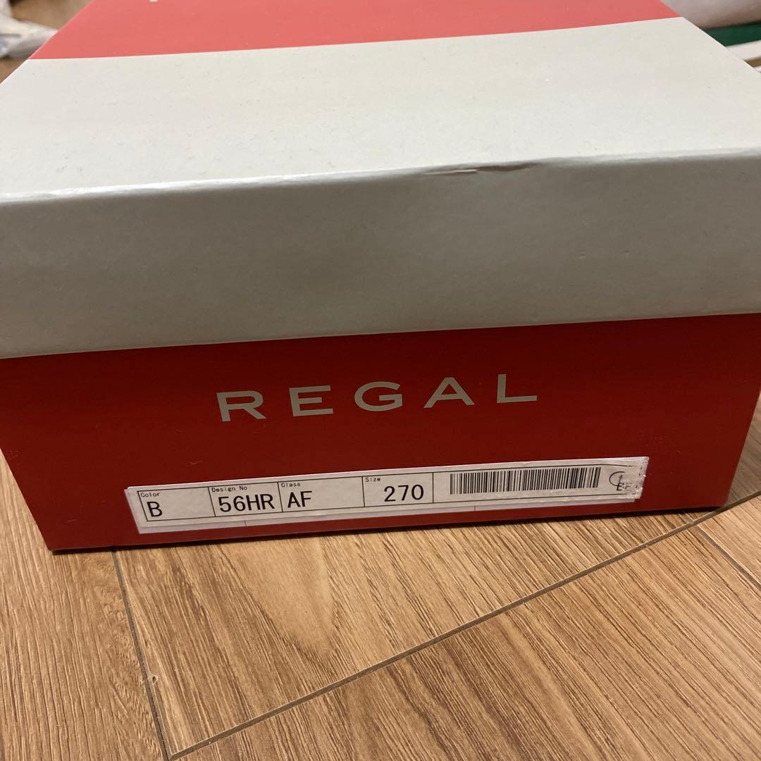 REGAL リーガル 56HR スリッポン 本革 ブラックメンズ