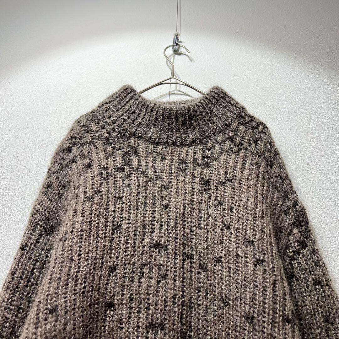 希少 新品 JIL SANDER SWETER CN LS モックネック ニット