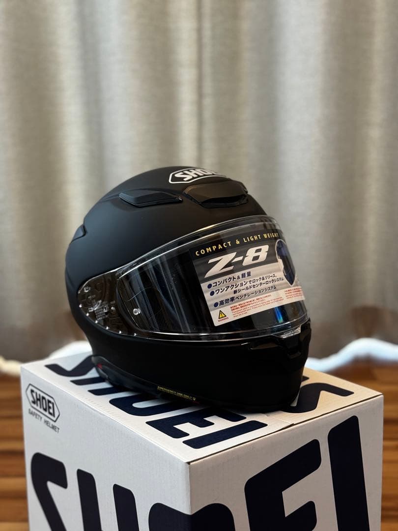 SHOEI Z-8 ヘルメット マットブラック Mサイズ