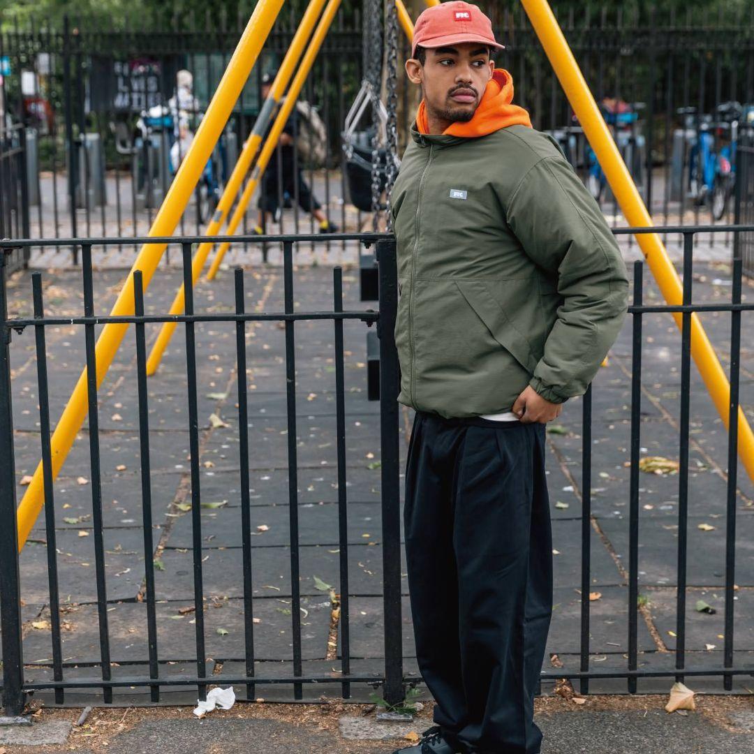 訳あり m FTC SUPPLEX NYLON JACKET