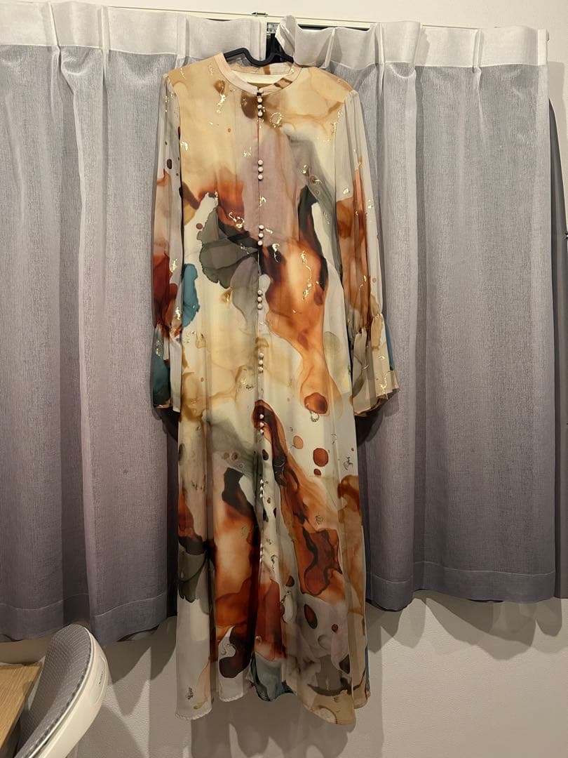 AMERI UNDRESSED AMELIA INK ART DRESS