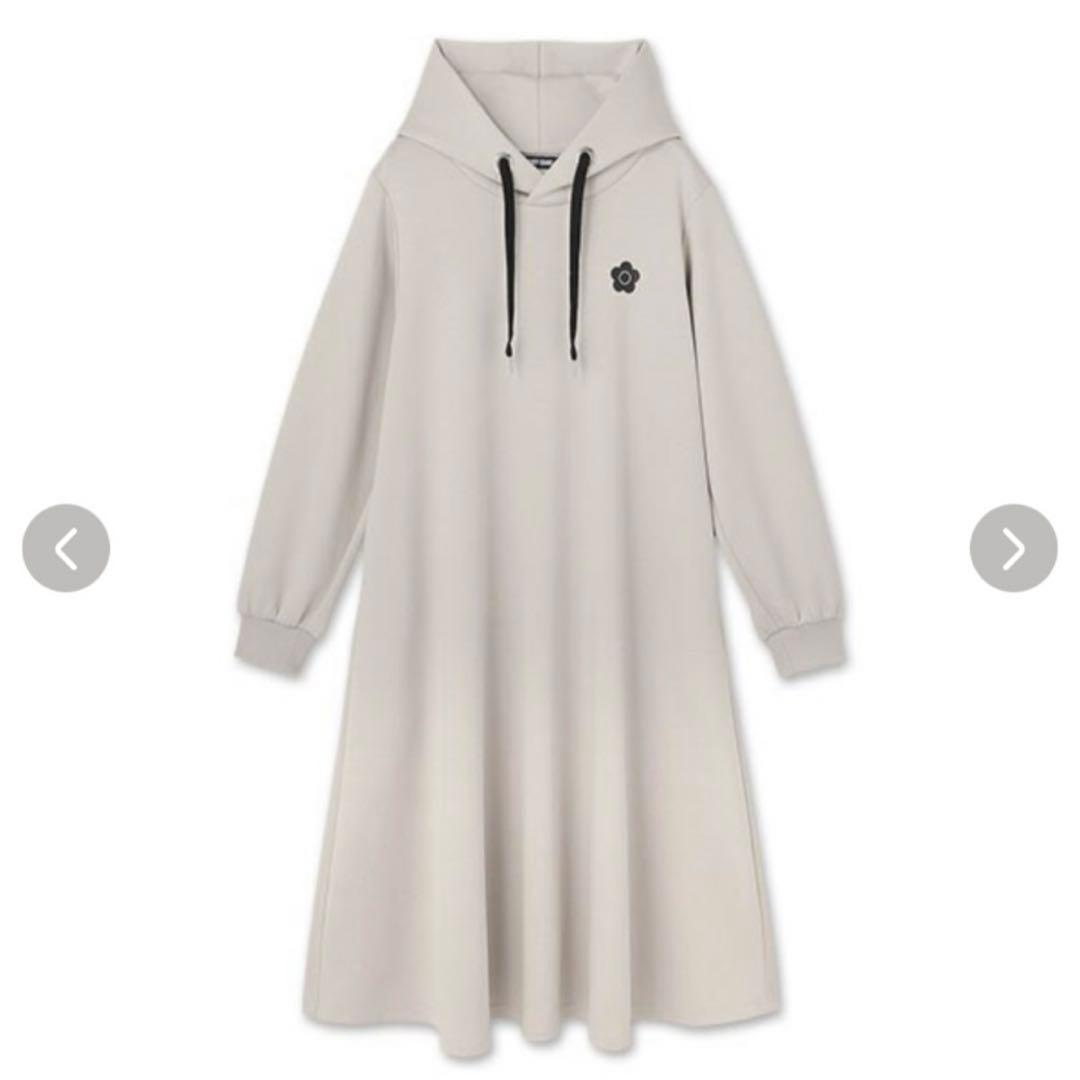 ワンピース マリークヮント mary quant ダンボールニットフレアパーカ