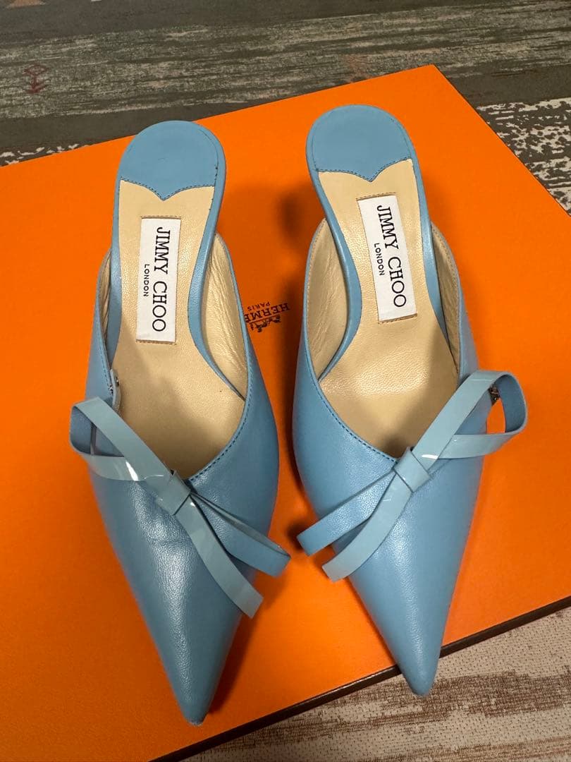 jimmy choo ジミーチュウスリングバックパンプス36