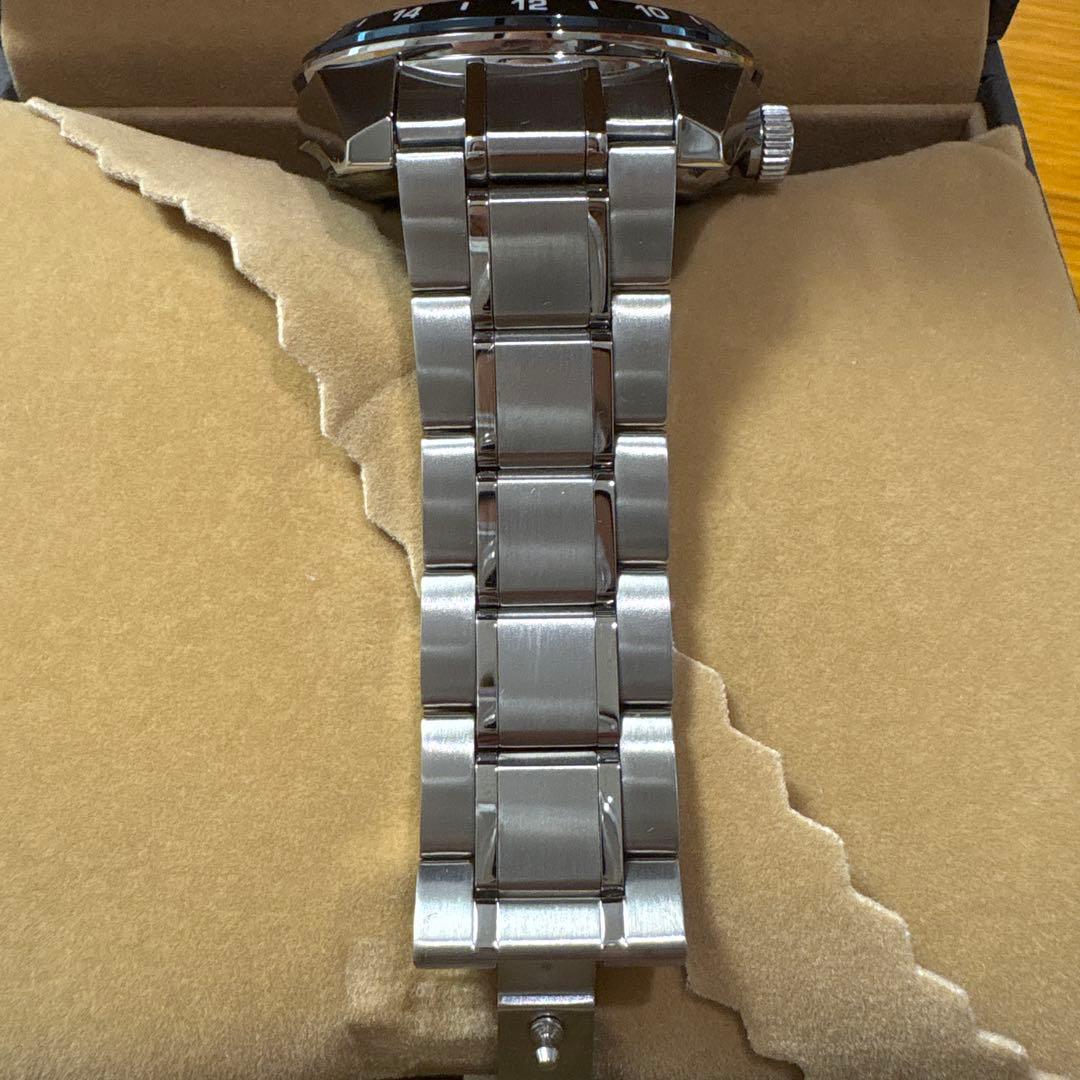 SEIKO 140周年記念 Presage GMT シルバーSARF007