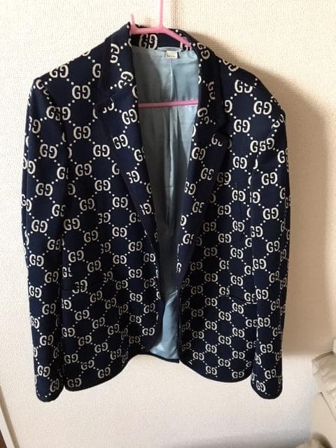 GGジャカード ジャケットGucciグッチジャケットテーラージャケット
