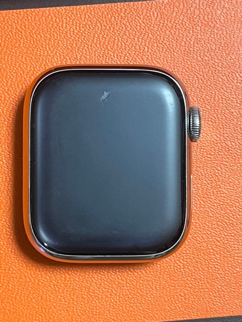 【本体】HERMES AppleWatch series7 シルバー
