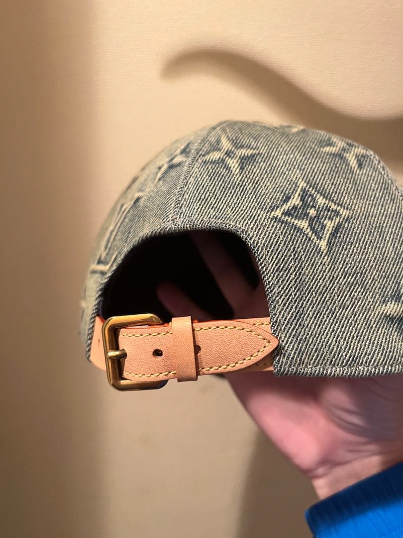 Louis Vuitton デニムブルー キャップ