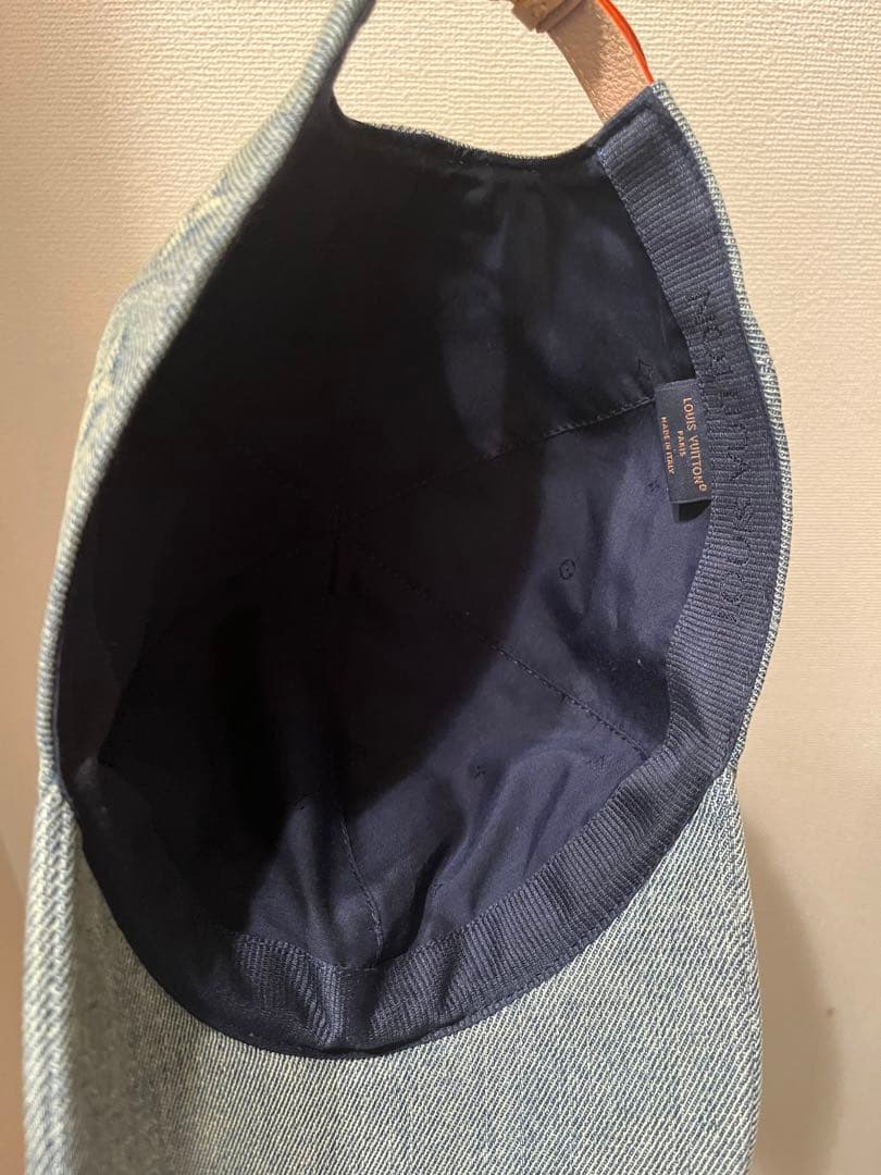 Louis Vuitton デニムブルー キャップ