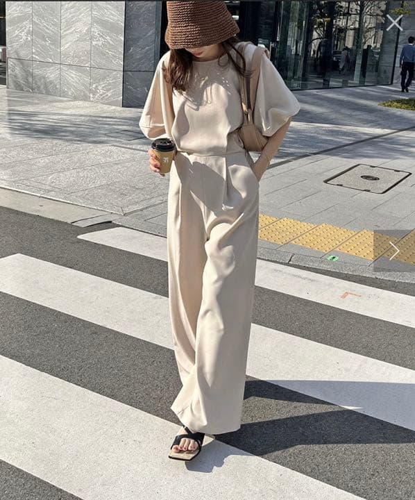 capricieux lemage 後ろVパフコンビネゾン