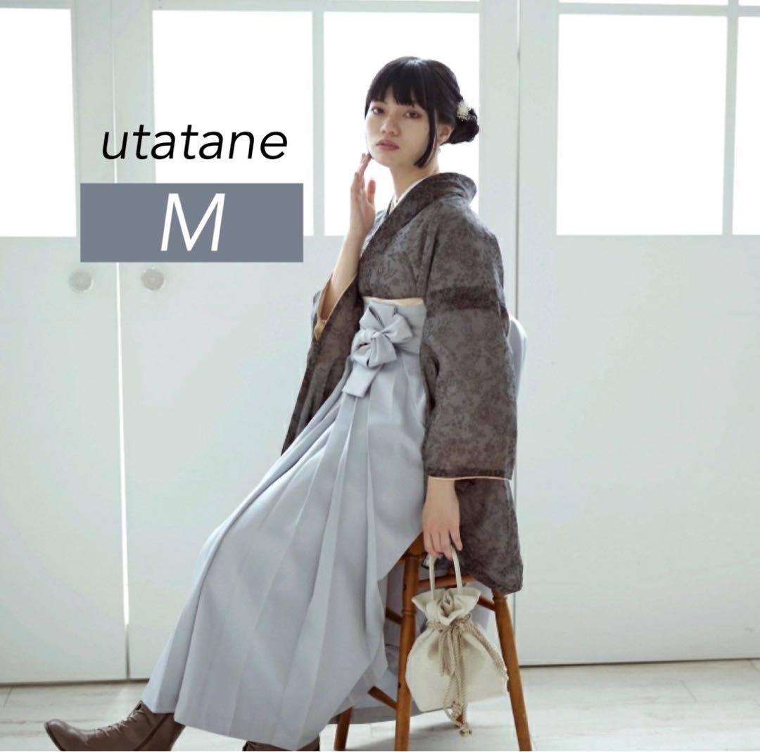 新品＊ utatane ウタタネ ニコアンティーク 二尺袖着物 袴 Mサイズ
