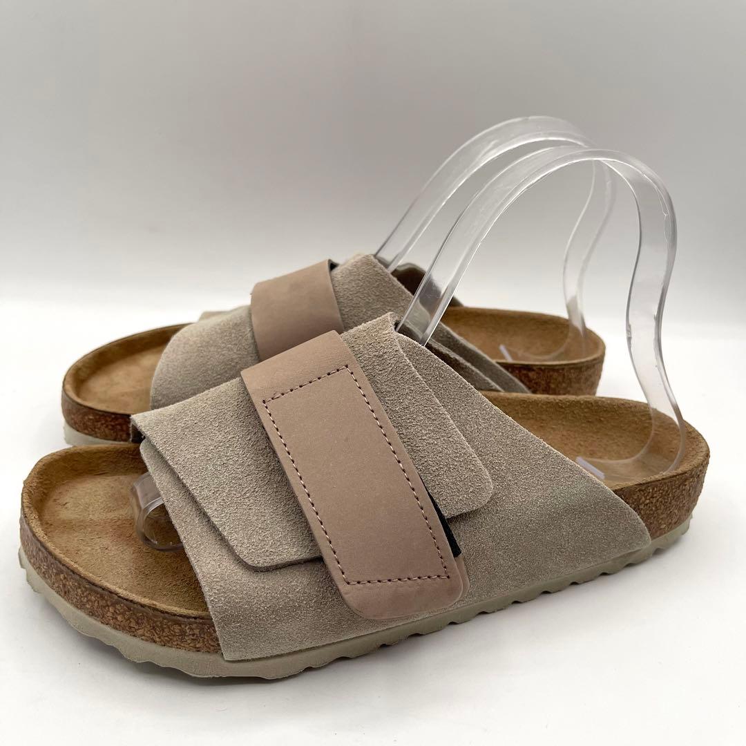 653  美品！ビルケンシュトックキョウト37  24cm  トープ★