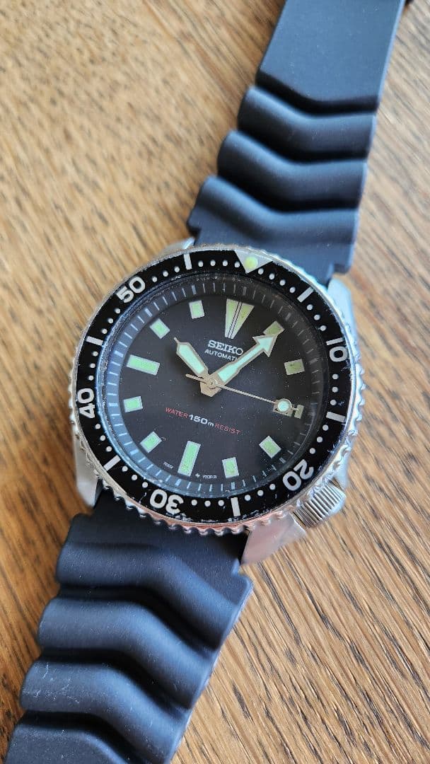 動作確認済美品セイコー5thフィフスダイバー7002ビンテージ