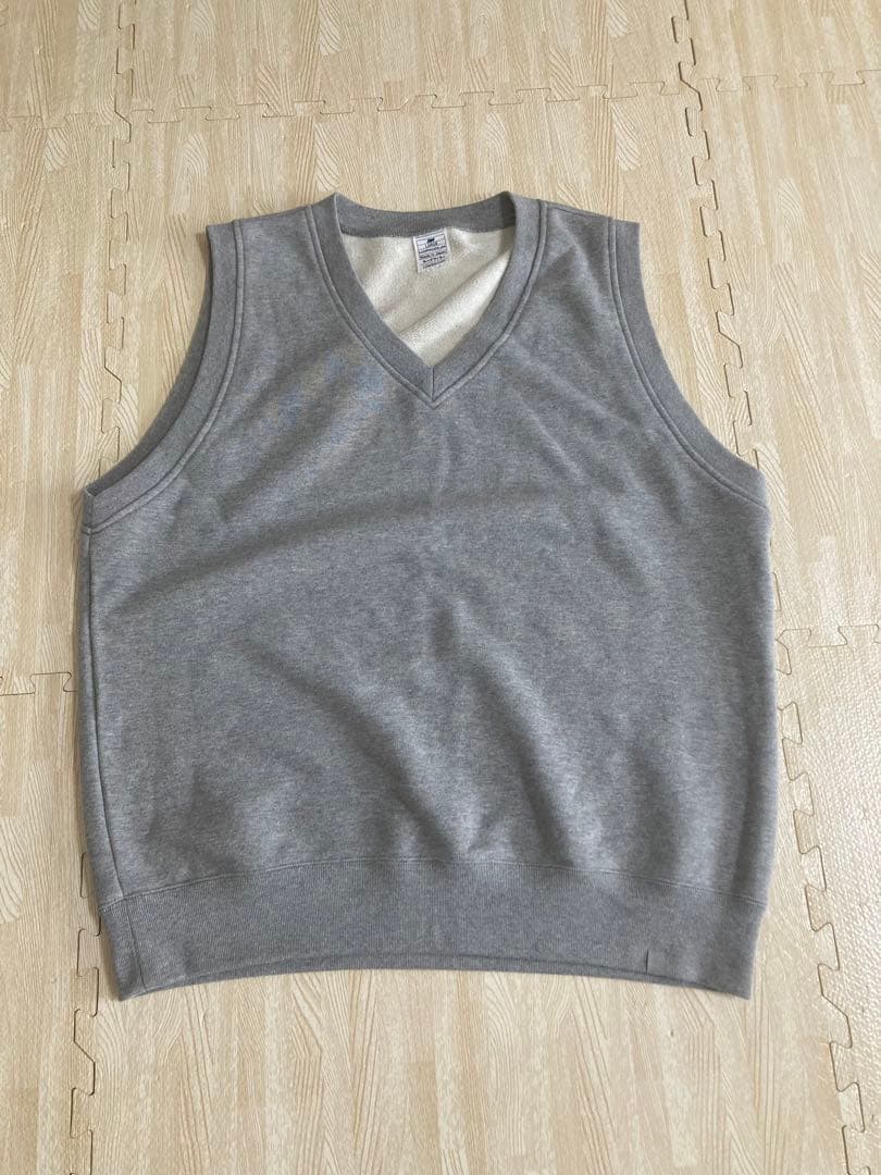 エディフィスLOOPWHEELER for LOWERCASE VネックベストＬ