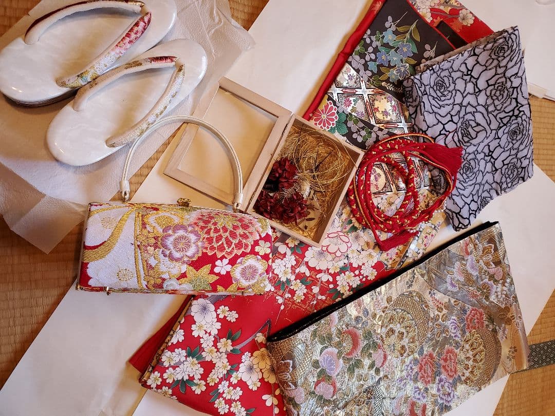 振袖 セット身長150～160の方おまけでファー付けます