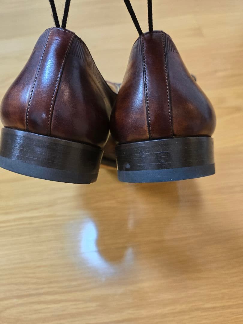 マグナーニ革靴42茶色ブラウン