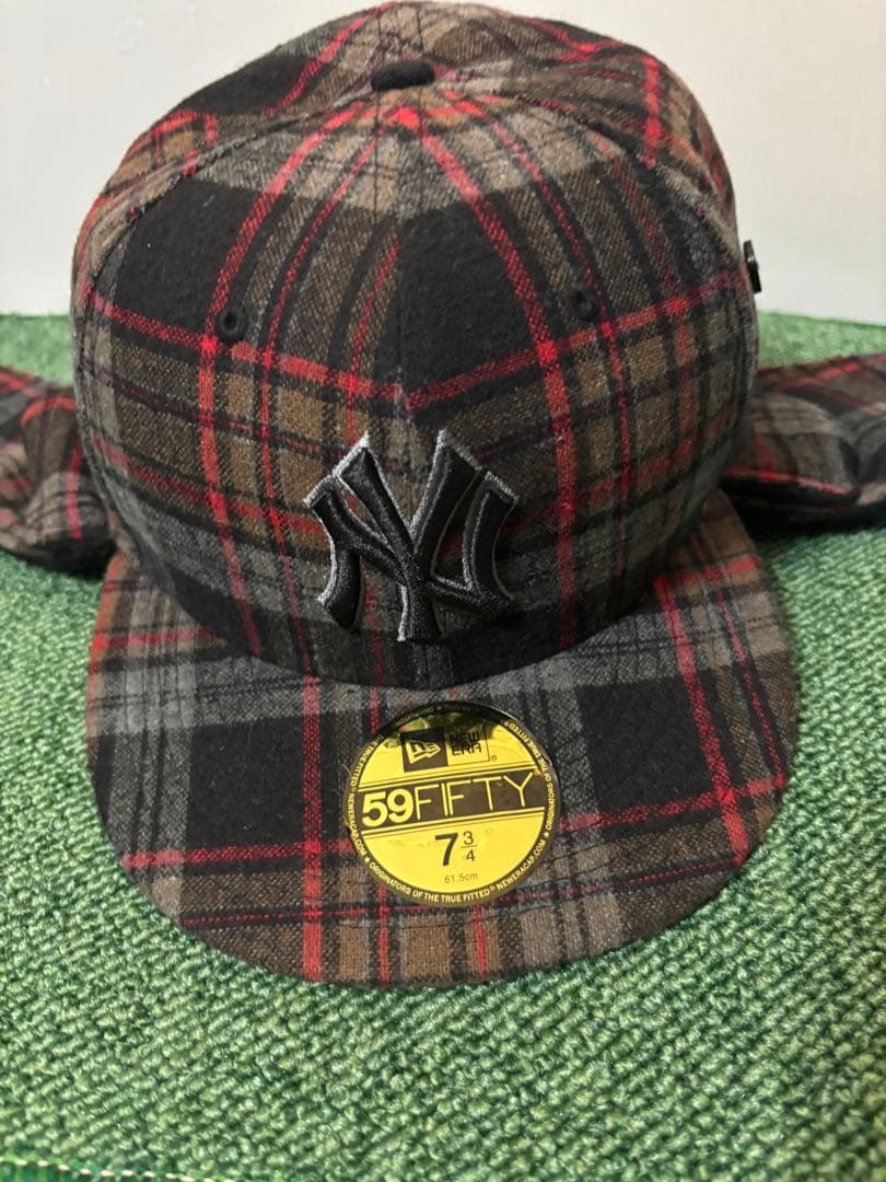 【NEWERA】【希少】ウィンターキャップニューエラサイズ7 3/4