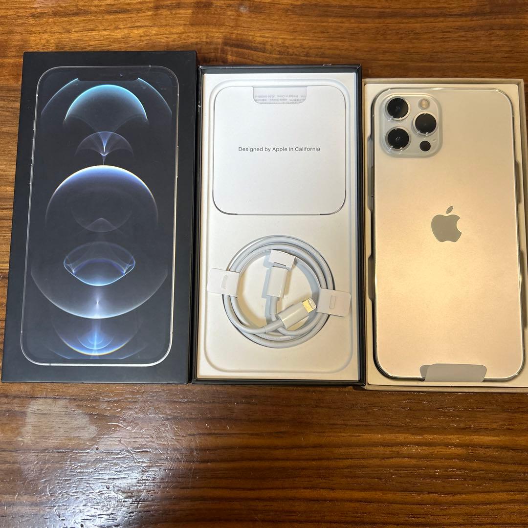 【新品未使用】iPhone12Pro MAX256G SIMフリー シルバー交換