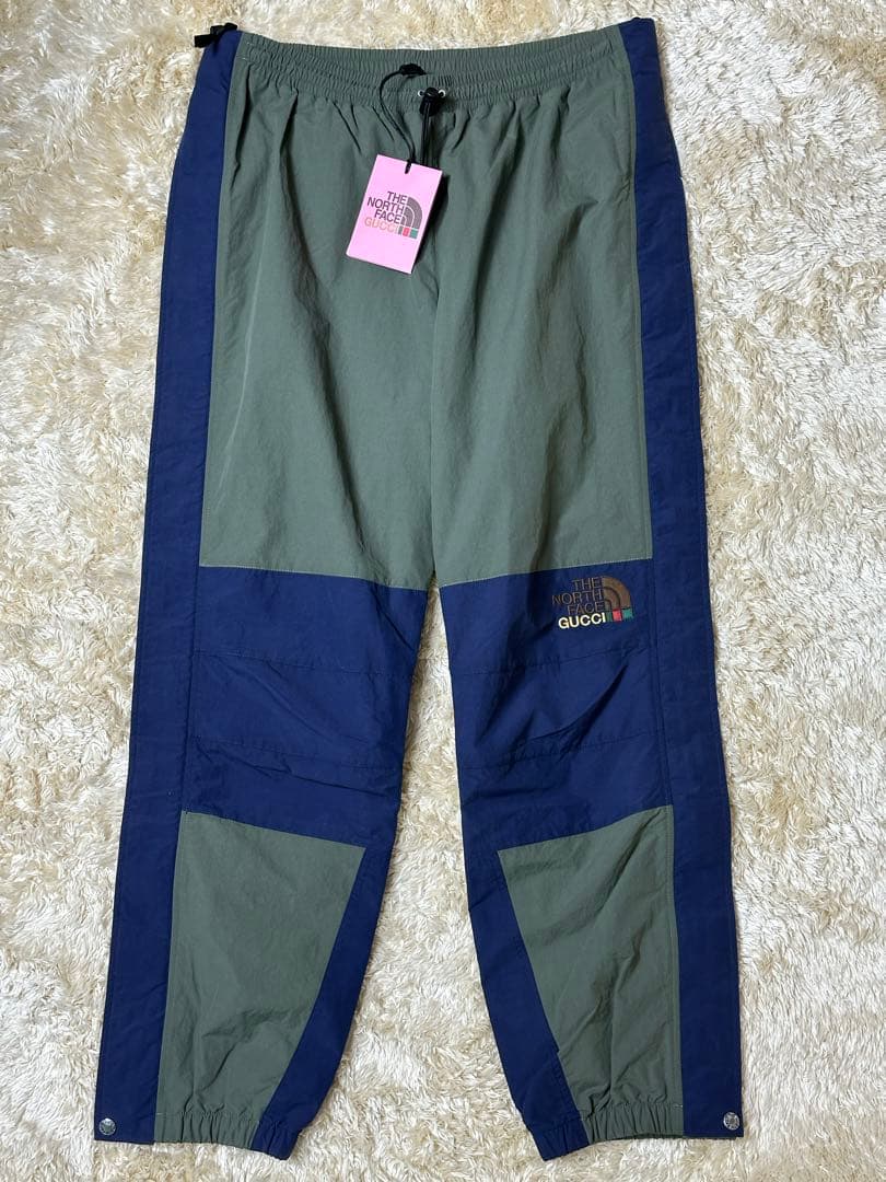 GUCCI THE NORTH FACEパンツカーキＬ