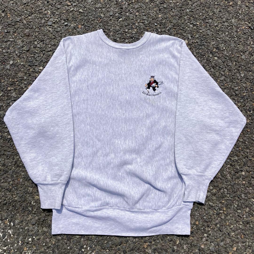 90s Champion アメリカ空軍 リバースウィーブ 刺繍タグ 内縫い