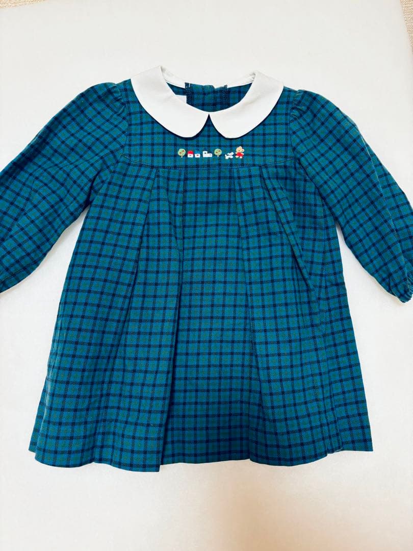 ファミリア長袖ワンピース80