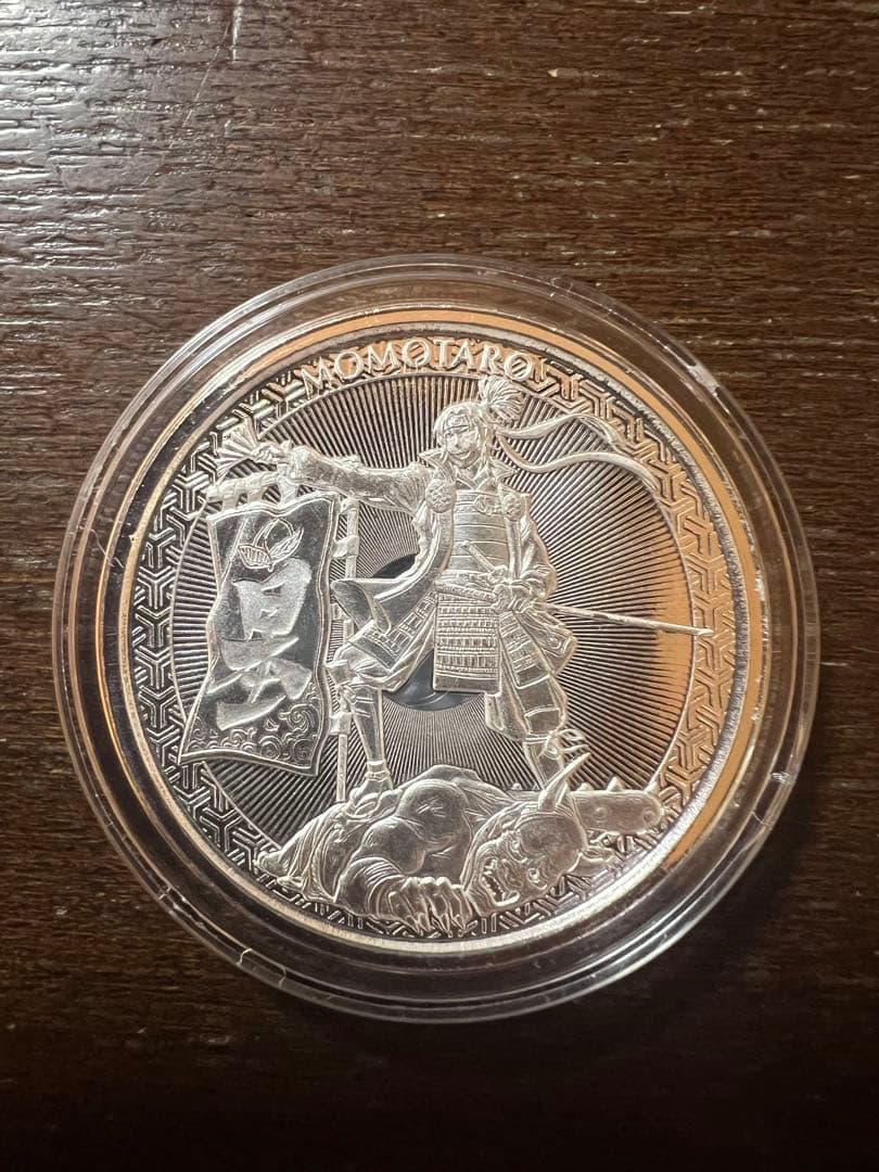 サモア2020年１オンス桃太郎銀貨BU