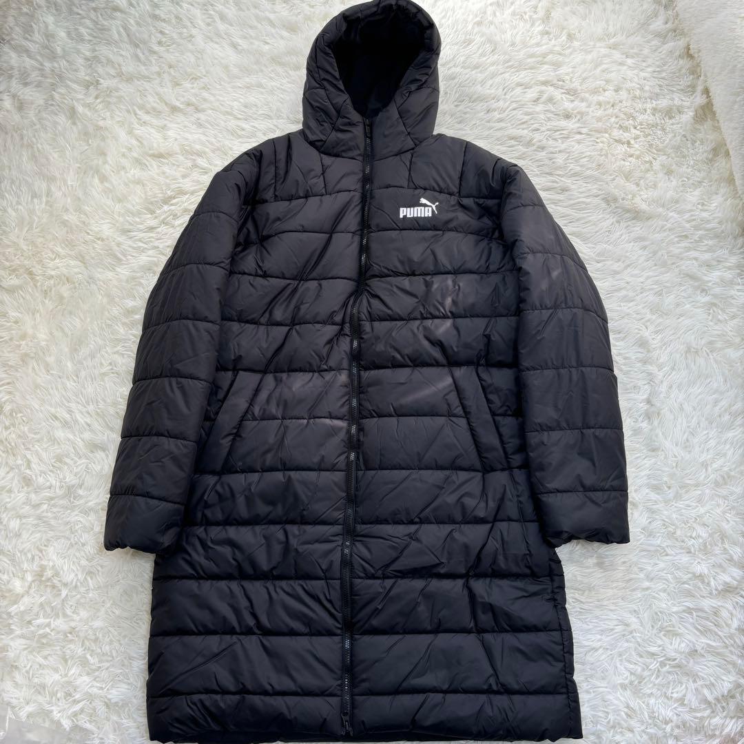 ✨美品✨PUMA プーマ メンズ ESS+ フーデッド パデッド コートXL