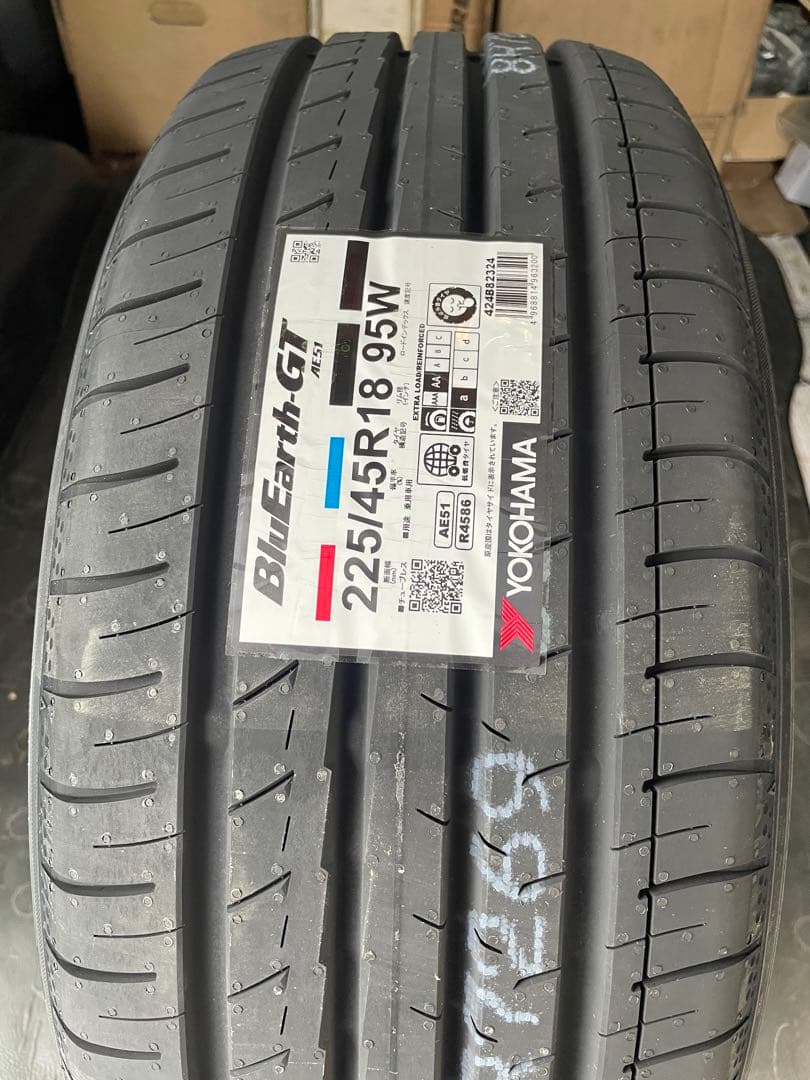 ヨコハマ ブルーアース AE51  225/45R18 1本