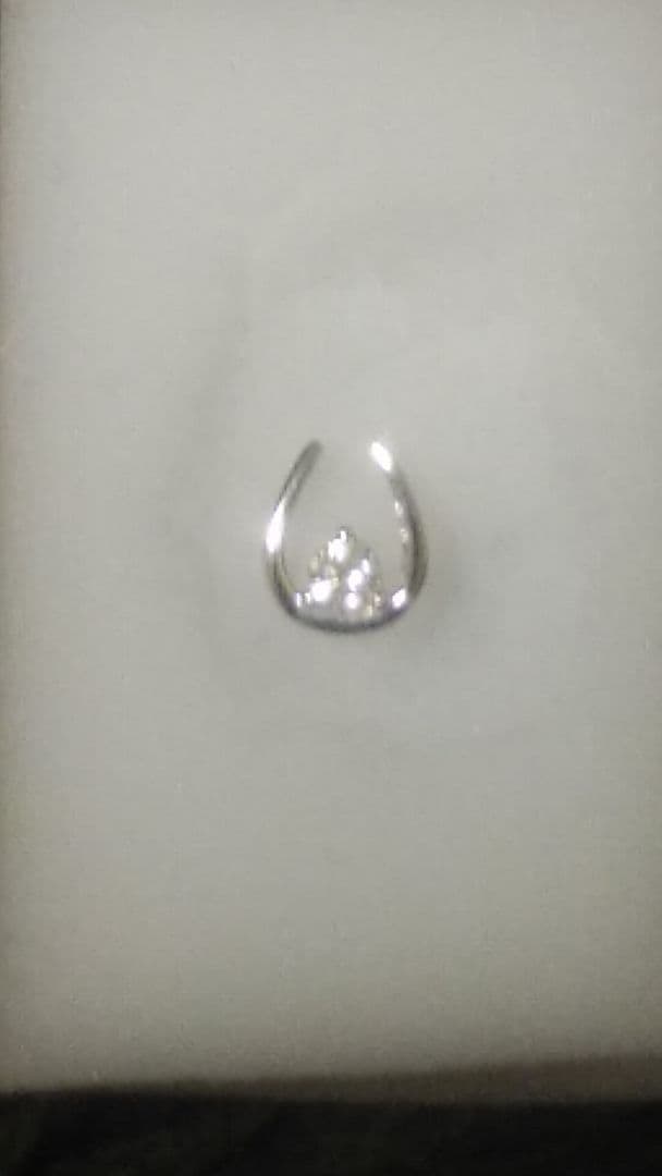 馬蹄ロシアンダイヤモンドペンダントトップ