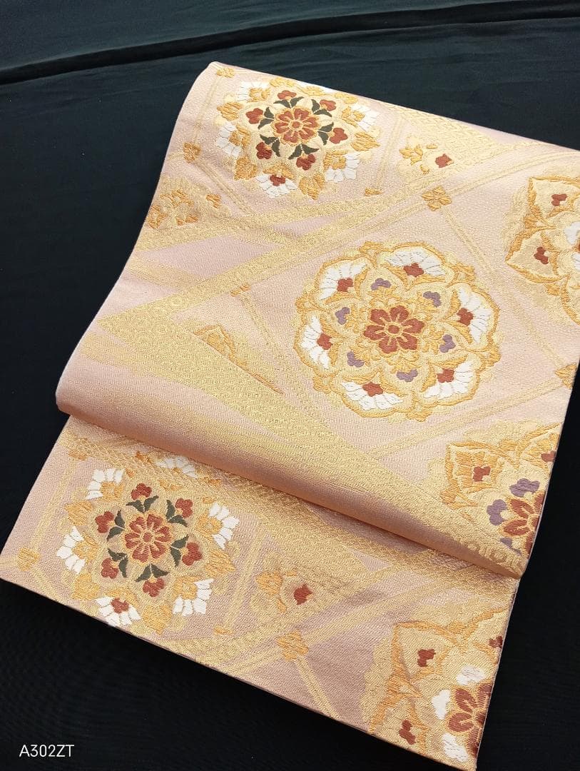 正絹袋帯仕立て上がり礼装用２０－２１５０