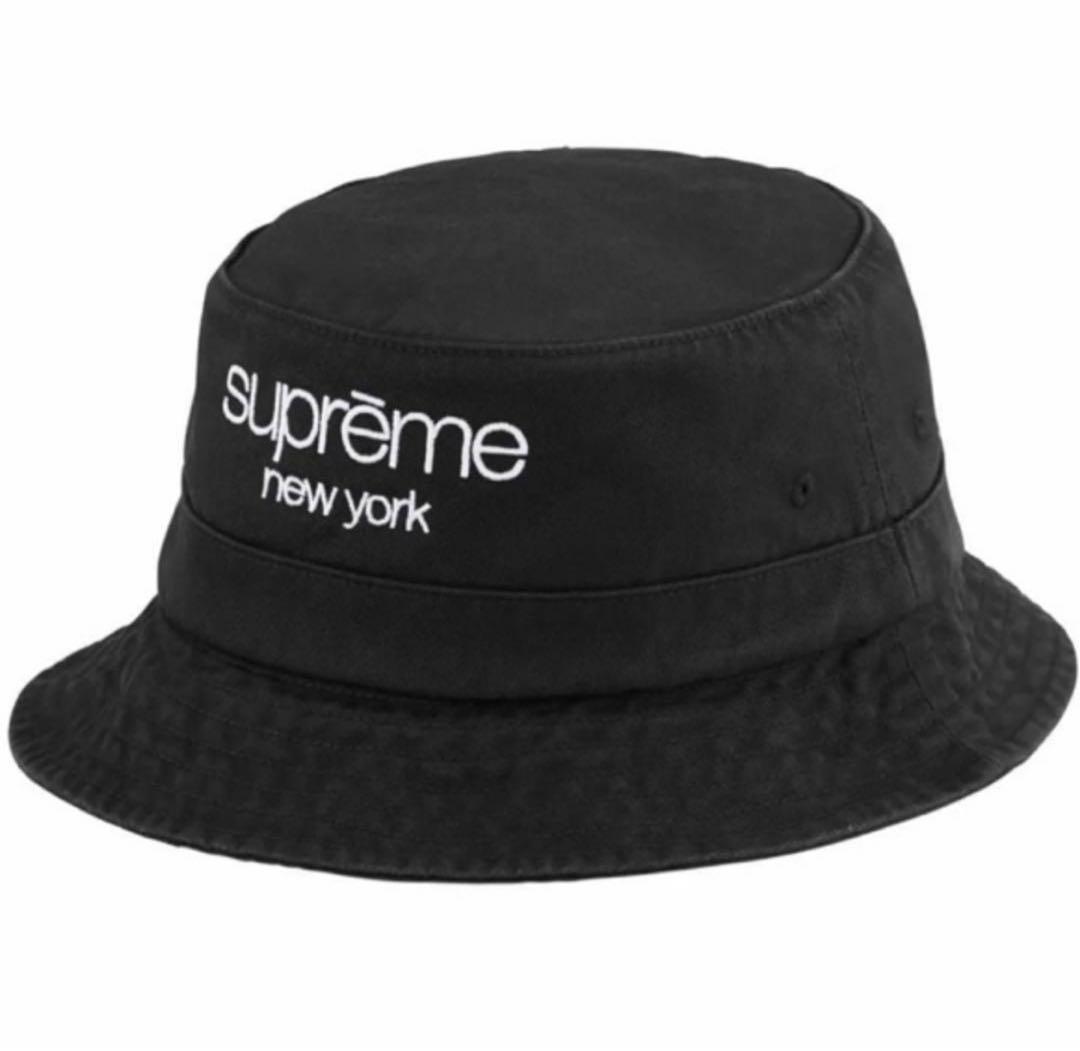 【大人気】supreme シュプリームバケットハット帽子キャップ黒